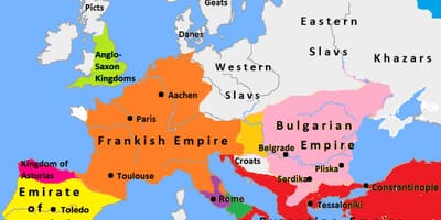 Софија, Бугарија мапата европа