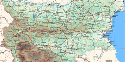 Карта на бугарскиот брег