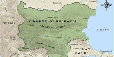 Мапата на стариот бугарски